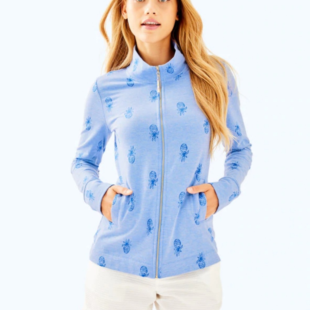 NWT!! Lilly Pulitzer 🍍Bennet Zip Up🍍